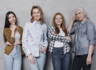 Retrato de mujeres de todas las edades