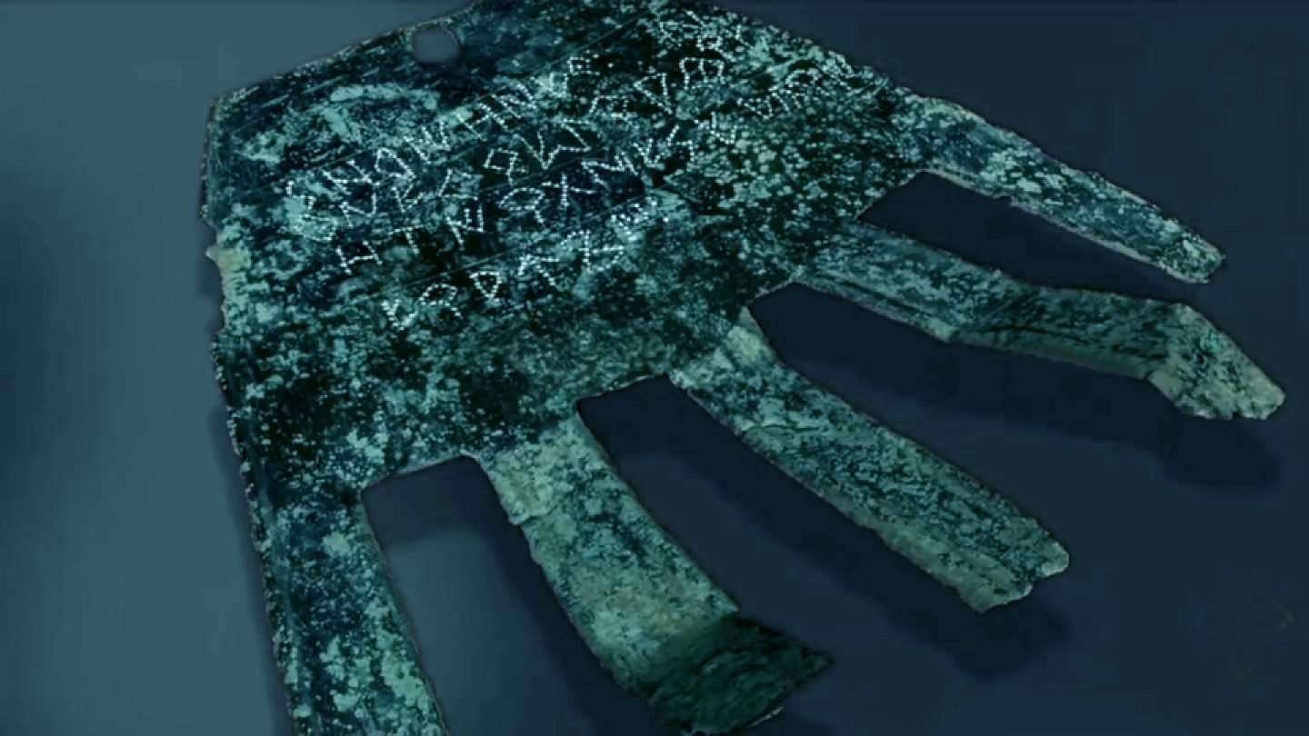 Fotografia de la mano de irulegi