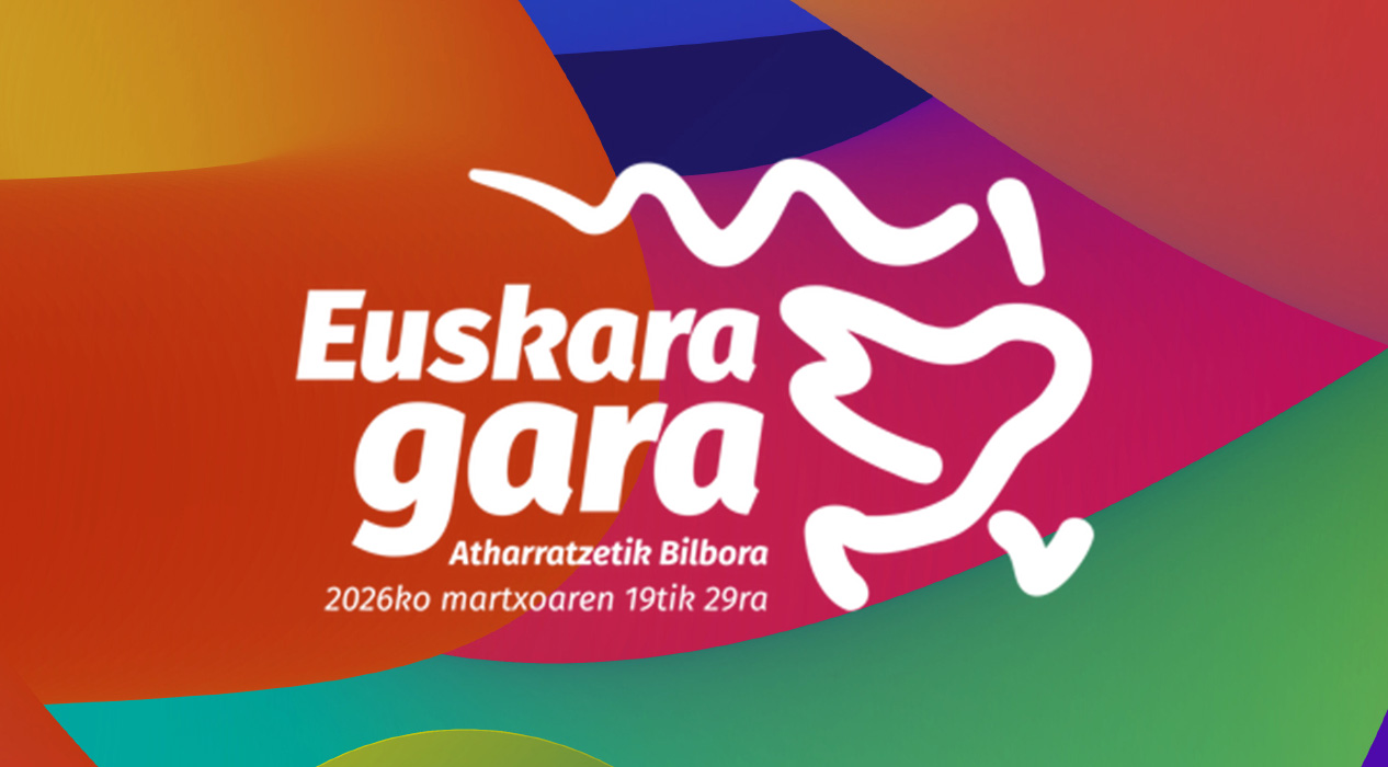 Logotipo Euskera Gara de la Korrika 2026