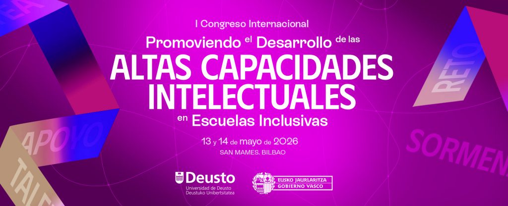 Cartel del congreso sobre altas capacidades intelectuales